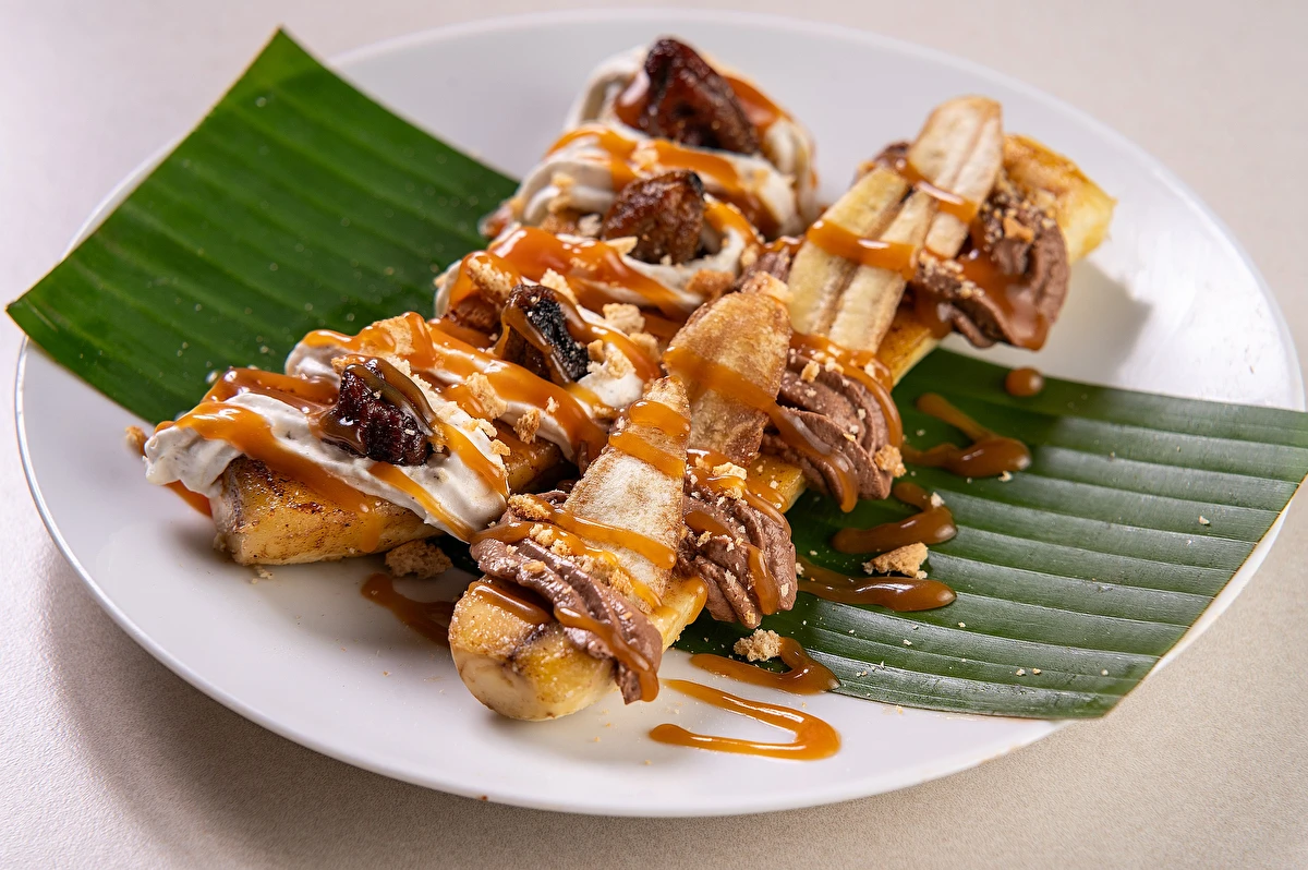 BANANA DE CORUPÁ EM SETE TEXTURAS E SABORES